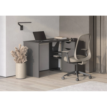 Стол письменный, арт.6-011110, графит (ГК) в Новоуральске - novouralsk.mebel-e96.ru