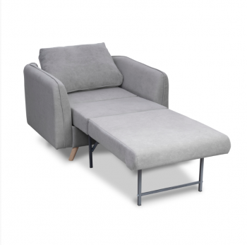 Кресло-кровать 6135 серый в Новоуральске - novouralsk.mebel-e96.ru
