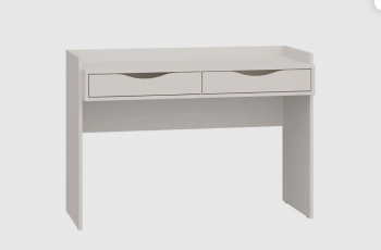 Стол письменный, арт.6-01111, кашемир серый (ГК) в Новоуральске - novouralsk.mebel-e96.ru