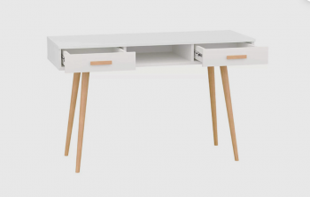 Стол письменный, арт.6-01103, белый (ГК) в Новоуральске - novouralsk.mebel-e96.ru