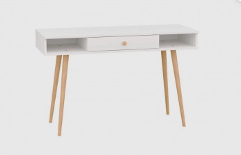 Стол письменный, арт.6-01102, белый (ГК) в Новоуральске - novouralsk.mebel-e96.ru