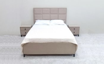 Кровать с подъемным механизмом Мега беж (Лин) в Новоуральске - novouralsk.mebel-e96.ru