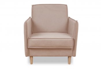 Кресло 831 Бежевый, велюр (Brendoss) в Новоуральске - novouralsk.mebel-e96.ru