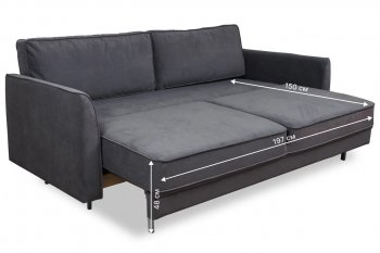 Диван 930 графит (Brendoss) в Новоуральске - novouralsk.mebel-e96.ru