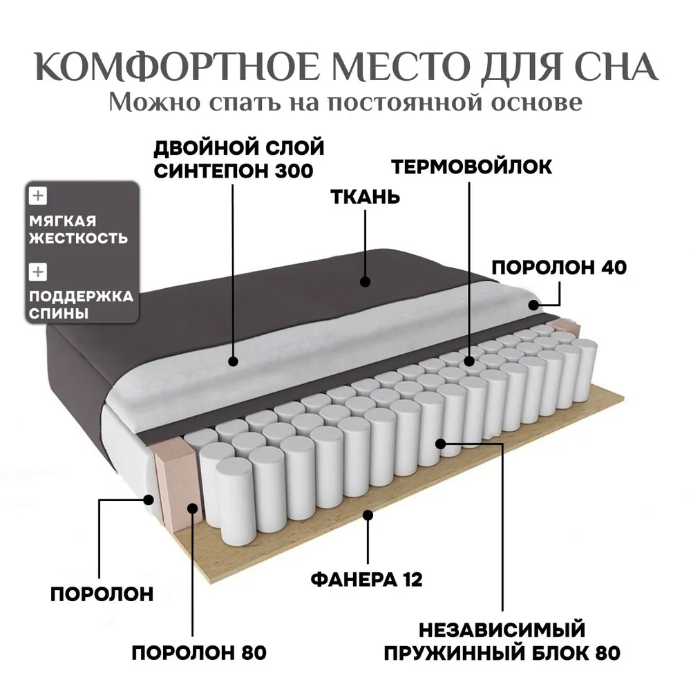 Угловой диван 9996 Графит BRENDOSS в Новоуральске - novouralsk.mebel-e96.ru