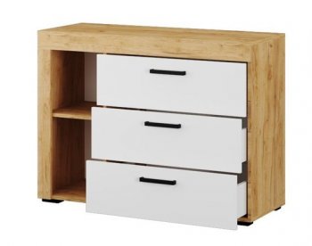 Комод Адель белый (Текс) в Новоуральске - novouralsk.mebel-e96.ru