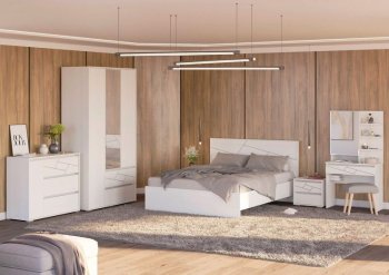 Кровать двуспальная Аделина (ГК) в Новоуральске - novouralsk.mebel-e96.ru