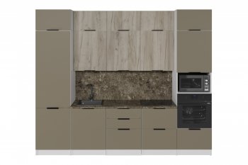 Кухонный гарнитур Альба экстра 3000 мм (Герда) в Новоуральске - novouralsk.mebel-e96.ru