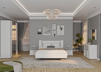 Спальный гарнитур Амалия модульный (Росток) в Новоуральске - novouralsk.mebel-e96.ru