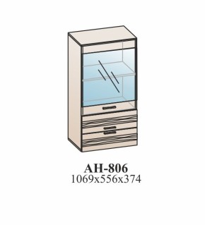 Антресоль ЛОТОС (АН-806) Бодега белая в Новоуральске - novouralsk.mebel-e96.ru | фото