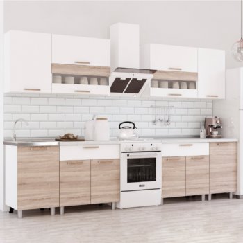 Кухонный гарнитур Айсбери 2400 мм (БТС) в Новоуральске - novouralsk.mebel-e96.ru