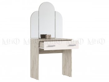 Стол туалетный Бася крафт/кашемир (Миф) в Новоуральске - novouralsk.mebel-e96.ru