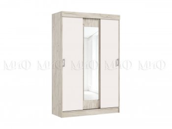 Шкаф-купе Бася 1300 мм крафт/кашемир (Миф) в Новоуральске - novouralsk.mebel-e96.ru