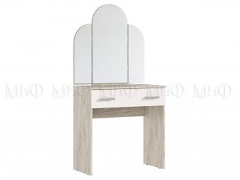 Стол туалетный Бася крафт/кашемир (Миф) в Новоуральске - novouralsk.mebel-e96.ru