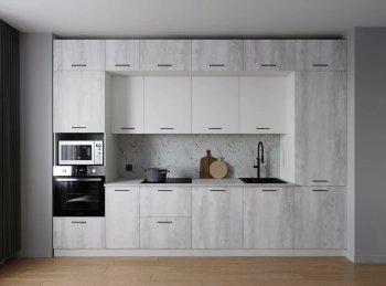 Кухонный гарнитур Бланка 3400 мм (Санвут) в Новоуральске - novouralsk.mebel-e96.ru