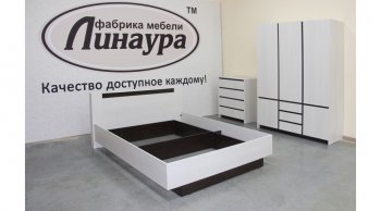 Кровать двуспальная Бостон анкор (Лин) в Новоуральске - novouralsk.mebel-e96.ru