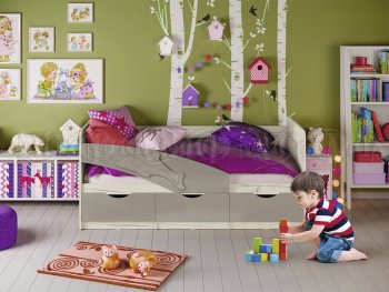 Кровать Дельфин шарли мокко (Миф) в Новоуральске - novouralsk.mebel-e96.ru