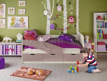 Кровать Дельфин шарли пинк (Миф) в Новоуральске - novouralsk.mebel-e96.ru