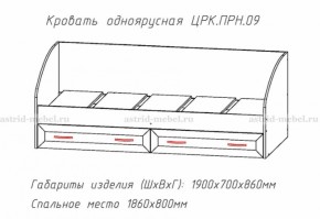 Набор детской мебели Принцесса (модульный) (АстридМ) в Новоуральске - novouralsk.mebel-e96.ru