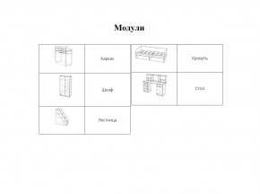 Набор детской мебели Юта (Ярофф) в Новоуральске - novouralsk.mebel-e96.ru