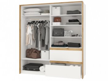 Шкаф 2000 мм Дубай сек №11 (Росток) в Новоуральске - novouralsk.mebel-e96.ru