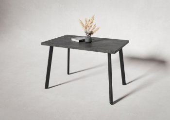 Стол нераздв. Дублин 32 КРАФТ В2, ЛДСП Цемент темный (Вудман) в Новоуральске - novouralsk.mebel-e96.ru