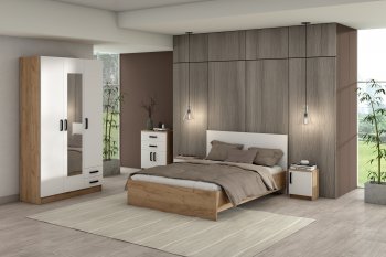 Спальный гарнитур Эконом, модульный (Зарон) в Новоуральске - novouralsk.mebel-e96.ru