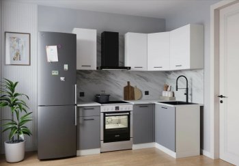 Кухонный гарнитур угловой Элеганция 2000*1200 мм (Sanvut) в Новоуральске - novouralsk.mebel-e96.ru