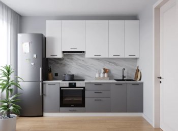 Кухонный гарнитур Элеганция 2400 мм Sanvut в Новоуральске - novouralsk.mebel-e96.ru