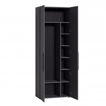 Шкаф модульный Эйр, графит (Моби) в Новоуральске - novouralsk.mebel-e96.ru