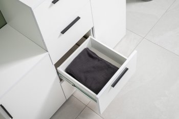 Стенка Эйр модульная, белый (Моби) в Новоуральске - novouralsk.mebel-e96.ru