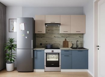 Кухонный гарнитур Фьюжн 2000 мм в Новоуральске - novouralsk.mebel-e96.ru