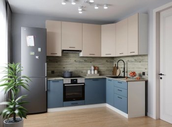 Угловой кухонный гарнитур Фьюжн 2200*1600 мм Sanvut в Новоуральске - novouralsk.mebel-e96.ru