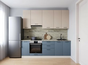 Кухонный гарнитур Фьюжн 2400 мм Sanvut в Новоуральске - novouralsk.mebel-e96.ru