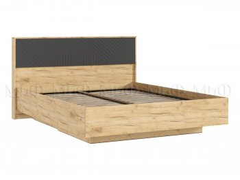 Кровать парящая Флэш крафт/графит(Миф) в Новоуральске - novouralsk.mebel-e96.ru