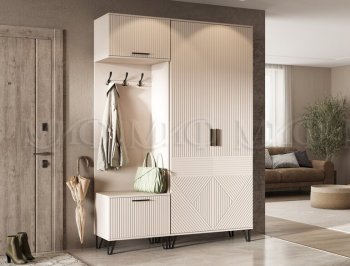 Прихожая Флэш комп.2, кашемир (Миф) в Новоуральске - novouralsk.mebel-e96.ru