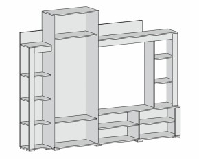 Гостиная Техас в Новоуральске - novouralsk.mebel-e96.ru