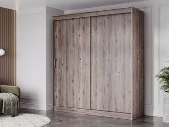 Шкаф-купе 2000 мм Гранд-1 ЛДСП, дуб горный (Эра) в Новоуральске - novouralsk.mebel-e96.ru