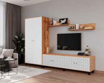 Стенка HYGGE комп.2 зигзаги (Мама) в Новоуральске - novouralsk.mebel-e96.ru