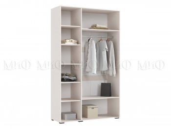 Шкаф 1350 мм Ирис с антресолью, кашемир (Миф) в Новоуральске - novouralsk.mebel-e96.ru