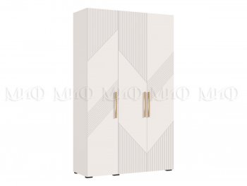 Шкаф 1350 мм Ирис с антресолью, кашемир (Миф) в Новоуральске - novouralsk.mebel-e96.ru