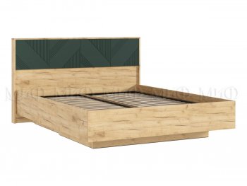 Кровать парящая Ирис крафт/грин (Миф) в Новоуральске - novouralsk.mebel-e96.ru