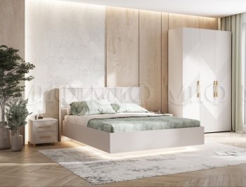 Кровать парящая Ирис кашемир (Миф) в Новоуральске - novouralsk.mebel-e96.ru