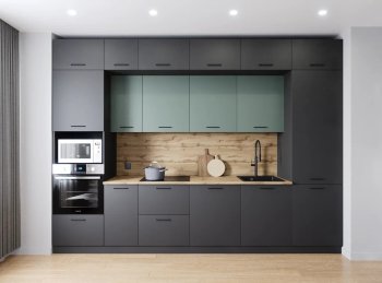 Кухонный гарнитур Изумруд 3400 мм (Санвут) в Новоуральске - novouralsk.mebel-e96.ru