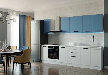 Кухонный гарнитур Капри ЛДСП/МДФ 2800 мм Sanvut в Новоуральске - novouralsk.mebel-e96.ru