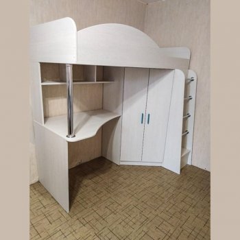 Кровать-чердак Каприз-2 (АстридМ) в Новоуральске - novouralsk.mebel-e96.ru