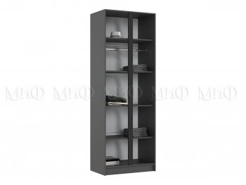 Шкаф 800 мм 2-х ств. Келвин графит  (Миф) в Новоуральске - novouralsk.mebel-e96.ru