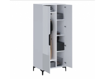 Шкаф 800 мм 2-створчатый Кимберли белый (Handis) в Новоуральске - novouralsk.mebel-e96.ru