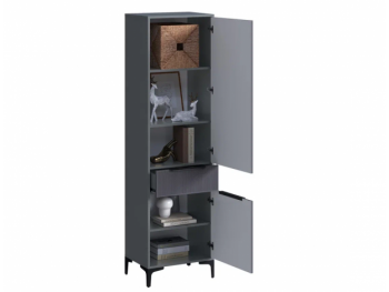 Пенал 550 мм Кимберли графит (Handis) в Новоуральске - novouralsk.mebel-e96.ru