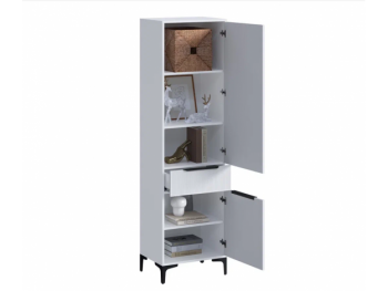 Пенал 550 мм Кимберли белый (Handis) в Новоуральске - novouralsk.mebel-e96.ru